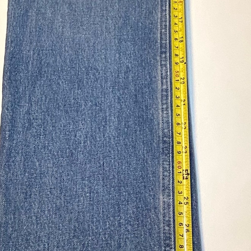 Abercrombie and Fitch 90s straight ultra high rise jeans size 27/4 medium wash - Picture 9 of 11